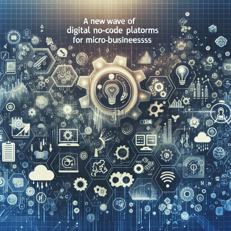 Primer: A New Wave of Digital with No-Code for Micro-Businesses