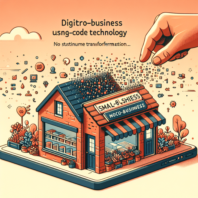 Digitize Your Micro-Business with No-Code Technology