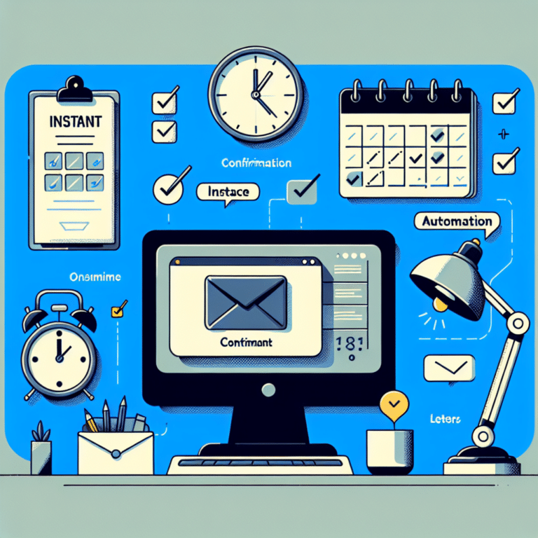 Send Instant Confirmation Emails with Appointment Automation