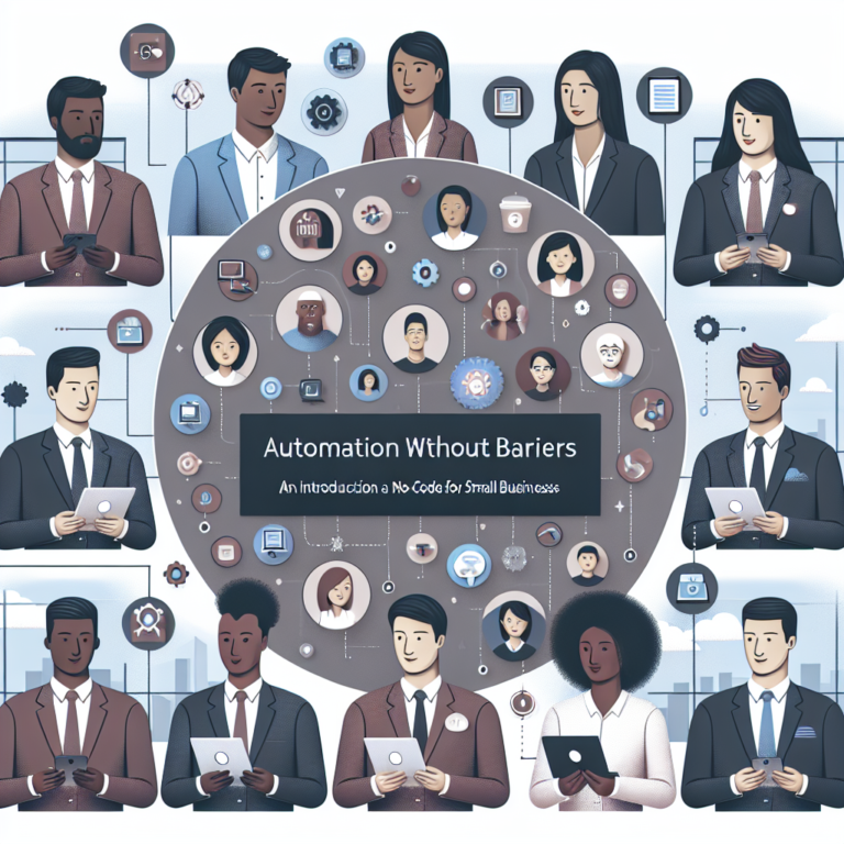 Automation without Barriers: An Introduction to No-Code for Small Businesses
